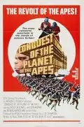 poster for the movie Conquest of the Planet of the Apes