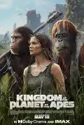 poster for the movie Kingdom of the Planet of the Apes