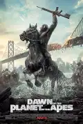 poster for the movie Dawn of the Planet of the Apes